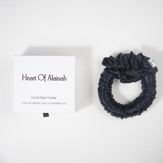Circle hair curler