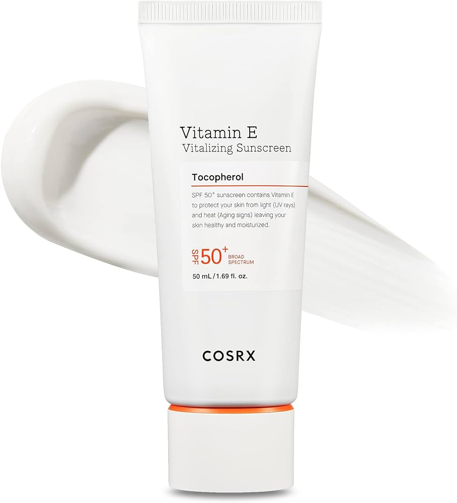 cosrx-vitamin e vitalizing sunscreen spf 50+