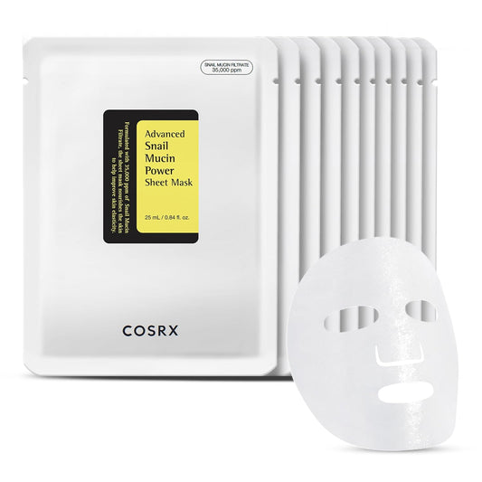 COSRX Snail Mucin Sheet Mask (10 sheets)