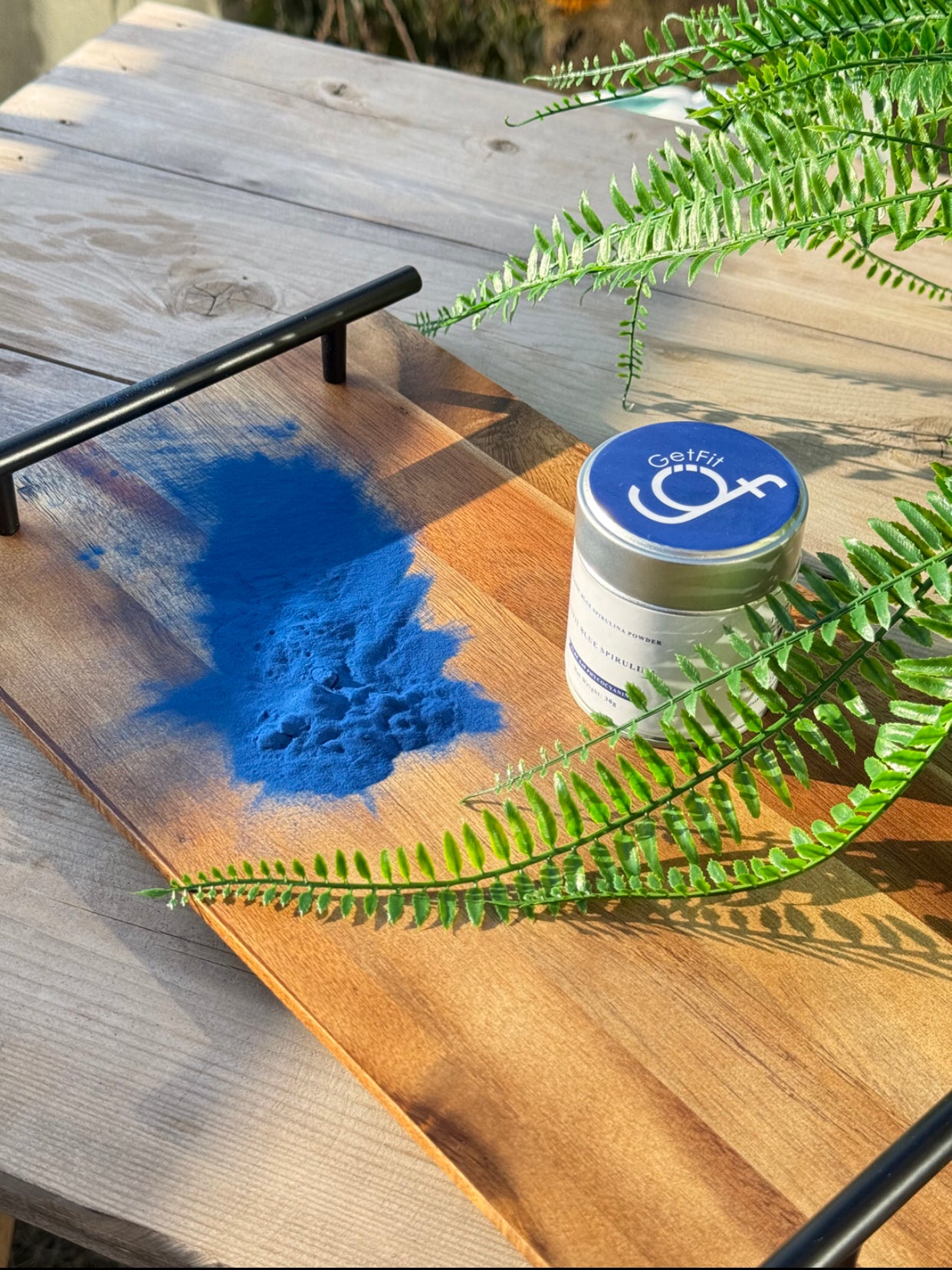 Blue spirulina