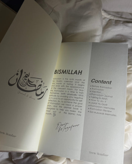 RAMADAN JOURNAL & PLANNER